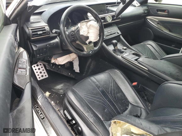2015 Lexus RC F with VIN JTHHP5BC1F5003955, listed as a Copart auction lot 66348324 with NaN miles and Salvage Title. Bid and sale history available at carsss.com. Image 8.