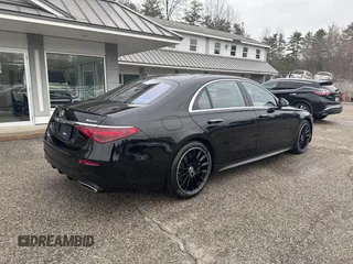 2022 Mercedes-Benz S-Class S 580 with VIN W1K6G7GB3NA129301, listed as a IAAI auction lot 41934575 with 94,735 mi miles. Bid and sale history available at carsss.com. Image 4.