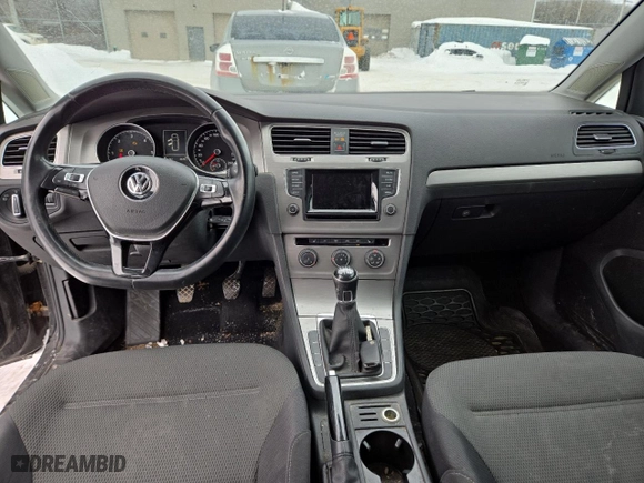 2015 Volkswagen Golf SportWagen TDI SE with VIN 3VWFA7AU8FM501822, listed as a Copart auction lot 45710485 with 268,797 mi miles and Salvage Title. Bid and sale history available at carsss.com. Image 8.