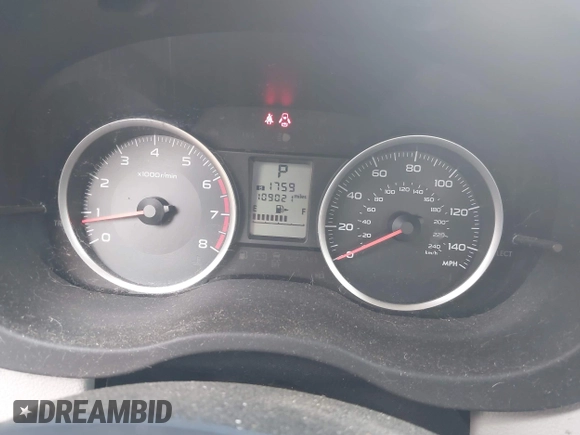 2015 Subaru Forester 2.5i with VIN JF2SJABCXFH497783, listed as a IAAI auction lot 42584119 with 109,021 mi miles and . Bid and sale history available at DreamBid. Image 7.