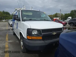 2015 Chevrolet Express Cargo z VIN 1GCWGFCF3F1168503, wystawiony jako IAAI lot #42546933 z przebiegiem 104 968 mil mil oraz . Historia ofert i sprzedaży dostępna na DreamBid. Obrazek 6.