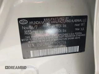 2018 Hyundai Elantra SEL with VIN 5NPD84LF8JH292776, listed as a IAAI auction lot 41957652 with 47,531 mi miles and . Bid and sale history available at DreamBid. Image 9.
