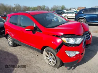 2019 Ford EcoSport SE with VIN MAJ6S3GL9KC294995, listed as a IAAI auction lot 42119134 with 104,940 mi miles and . Bid and sale history available at DreamBid. Image 1.