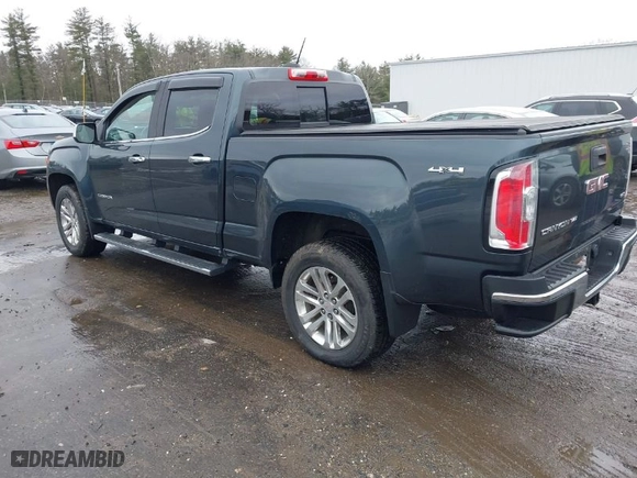 2017 GMC Canyon 4WD SLT with VIN 1GTG6DEN7H1220640, listed as a IAAI auction lot 41737367 with 58,513 mi miles. Bid and sale history available at carsss.com. Image 3.