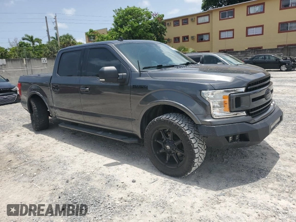 2020 Ford F-150 XL with VIN 1FTEW1CP7LFA91501, listed as a Copart auction lot 60131745 with 35,397 mi miles and Non repairable. Bid and sale history available at DreamBid. Image 4.