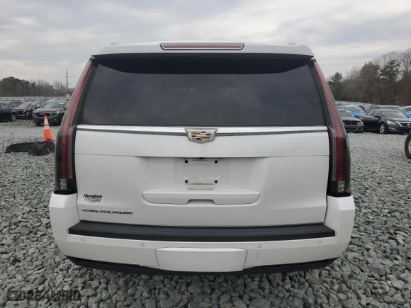 2016 Cadillac Escalade Luxury Collection with VIN 1GYS4BKJ6GR317151, listed as a Copart auction lot 45726035 with 74,312 mi miles and Salvage Title. Bid and sale history available at carsss.com. Image 6.