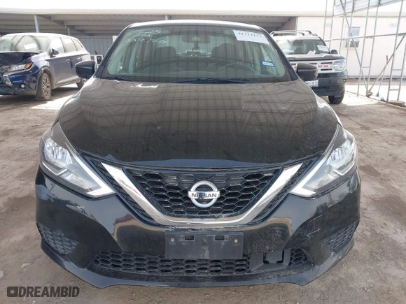 2019 Nissan Sentra S with VIN 3N1AB7AP6KY217342, listed as a IAAI auction lot 41712123 with 107,886 mi miles. Bid and sale history available at carsss.com. Image 12.