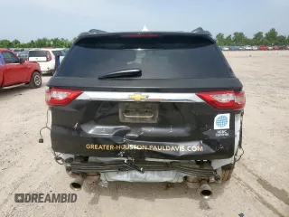 2021 Chevrolet Traverse LT Cloth with VIN 1GNERGKW9MJ166577, listed as a Copart auction lot 56857305 with 109,294 mi miles and Salvage title. Bid and sale history available at DreamBid. Image 6.