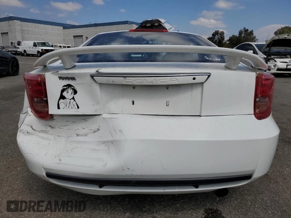 2004 Toyota Celica GT with VIN JTDDR32TX40174017, listed as a Copart auction lot 73748694 with 138,701 mi miles and Salvage Title. Bid and sale history available at DreamBid. Image 6.