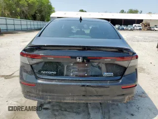 2024 Honda Accord Sport с VIN 1HGCY2F54RA025786, выставлен на аукционе Copart как лот 57881195 с пробегом 29 593 миль миль и Списание • Salvage title. История ставок и продаж доступна на DreamBid. Изображение 6.