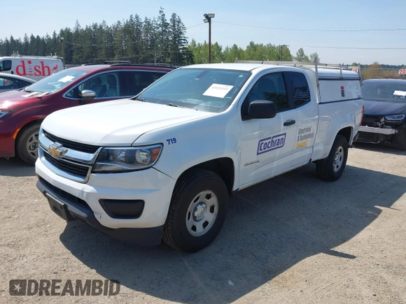 2018 Chevrolet Colorado 2WD Work Truck with VIN 1GCHSBEN7J1158361, listed as a IAAI auction lot 42121132 with 175,808 mi miles. Bid and sale history available at carsss.com. Image 17.