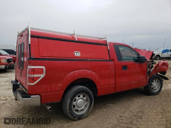 2014 Ford F-150 XL with VIN 1FTMF1CM7EKF95865, listed as a Copart auction lot 72036883 with 120,755 mi miles and Salvage title. Bid and sale history available at DreamBid. Image 3.