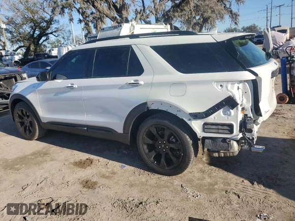 2023 Ford Explorer ST-Line with VIN 1FMSK7KH9PGB52354, listed as a Copart auction lot 84932644 with 14,308 mi miles and Salvage Title. Bid and sale history available at carsss.com. Image 2.