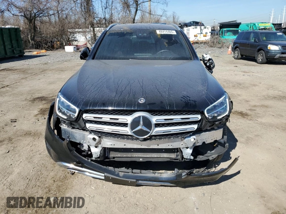 2022 Mercedes-Benz GLC 300 with VIN W1N0G8EB9NV367082, listed as a Copart auction lot 48414465 with 55,140 mi miles and Salvage Title. Bid and sale history available at DreamBid. Image 5.