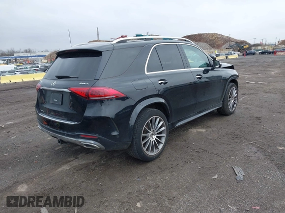 2021 Mercedes-Benz GLE 350 with VIN 4JGFB4KB1MA382934, listed as a IAAI auction lot 40929788 with 48,377 mi miles and . Bid and sale history available at DreamBid. Image 4.