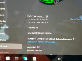 2022 Tesla Model 3 Long Range z VIN 5YJ3E1EBXNF286169, wystawiony jako Copart lot #59639655 z przebiegiem 138 673 mil mil oraz Czysty tytuł • Clean title. Historia ofert i sprzedaży dostępna na DreamBid. Obrazek 9.