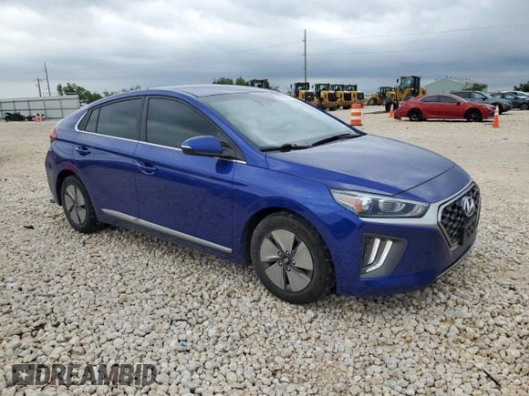 2022 Hyundai Ioniq SE with VIN KMHC75LC5NU280084, listed as a Copart auction lot 55184375 with 60,143 mi miles and Clean title. Bid and sale history available at DreamBid. Image 4.