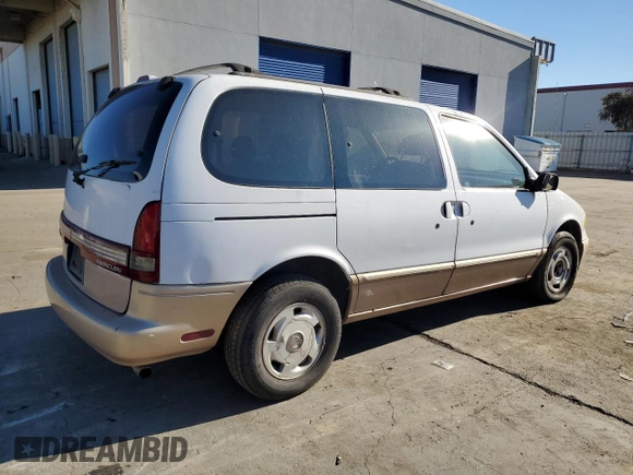 1996 Mercury Villager GS z VIN 4M2DV11W7TDJ44518, wystawiony jako Copart lot #81428304 z przebiegiem 258 088 mil mil oraz Szkoda całkowita • Salvage title. Historia ofert i sprzedaży dostępna na DreamBid. Obrazek 3.