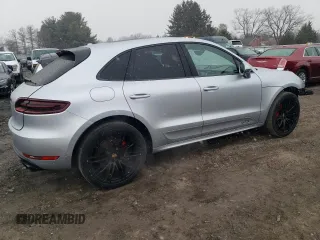 2018 Porsche Macan GTS with VIN WP1AG2A54JLB61018, listed as a Copart auction lot 85939334 with 58,366 mi miles and Salvage Title. Bid and sale history available at DreamBid. Image 3.