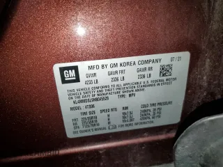 2022 Buick Encore GX Select with VIN KL4MMDSL9NB045528, listed as a Copart auction lot 61156095 with 64,205 mi miles and Clean title. Bid and sale history available at DreamBid. Image 13.