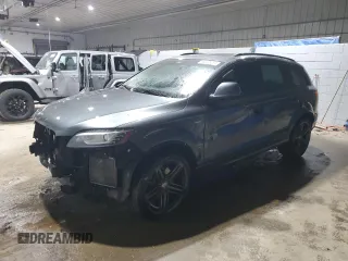 2014 Audi Q7 S line Prestige with VIN WA1DGAFE0ED019955, listed as a Copart auction lot 84476074 with 92,556 mi miles and Salvage title. Bid and sale history available at DreamBid. Image 1.