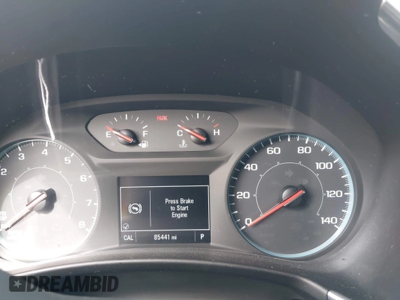 2020 Chevrolet Equinox LS with VIN 2GNAXHEV2L6266335, listed as a IAAI auction lot 41884385 with 85,441 mi miles. Bid and sale history available at carsss.com. Image 7.