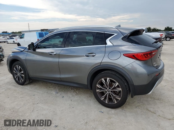 2017 Infiniti QX30 Luxury with VIN SJKCH5CR3HA030285, listed as a Copart auction lot 71779244 with 74,646 mi miles and Salvage Title. Bid and sale history available at carsss.com. Image 2.