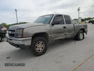 2006 Chevrolet Silverado 1500 LT2 with VIN 1GCEK19B76Z191527, listed as a Copart auction lot 53541645 with 293,312 mi miles and Salvage Title. Bid and sale history available at DreamBid. Image 1.