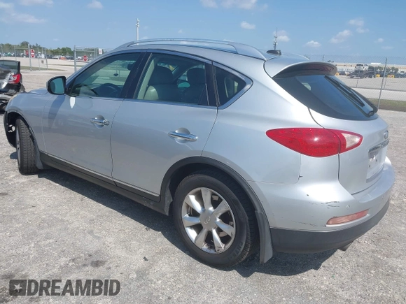 2008 Infiniti EX Journey with VIN JNKAJ09F28M356140, listed as a IAAI auction lot 41795364 with 176,592 mi miles and . Bid and sale history available at DreamBid. Image 3.