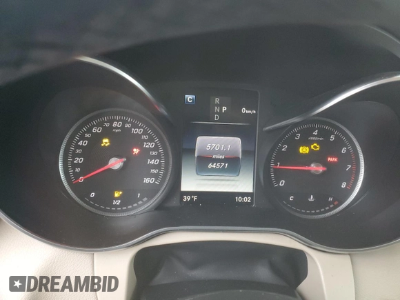 2019 Mercedes-Benz GLC with VIN WDC0G4KB4KV131837, listed as a Copart auction lot 70310052 with 64,571 mi miles. Bid and sale history available at carsss.com. Image 9.