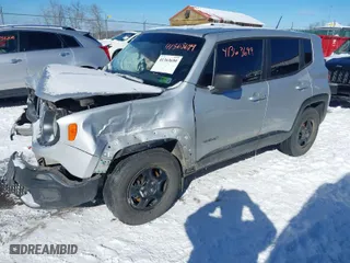 2016 Jeep Renegade Sport with VIN ZACCJBAT8GPC79331, listed as a IAAI auction lot 41363699 with 174,603 mi miles. Bid and sale history available at carsss.com. Image 2.