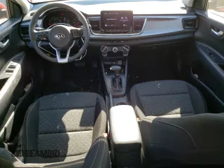 2021 Kia Rio LX with VIN 3KPA24AD5ME392378, listed as a Copart auction lot 64100514 with 32,253 mi miles and Salvage Title. Bid and sale history available at carsss.com. Image 8.