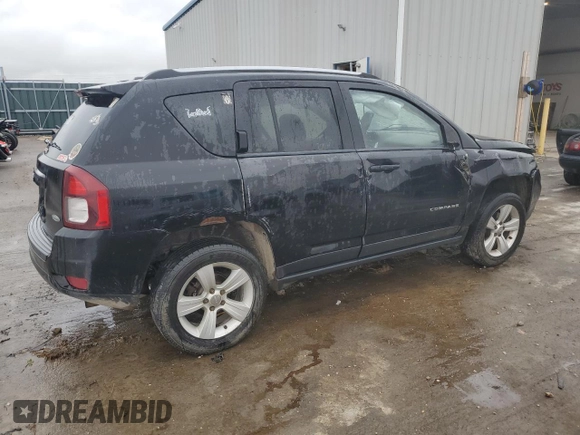 2017 Jeep Compass High Altitude with VIN 1C4NJDEB7HD210216, listed as a Copart auction lot 56541085 with 94,397 mi miles and Salvage title. Bid and sale history available at DreamBid. Image 3.