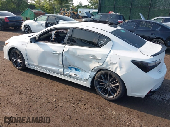 2022 Acura ILX Premium with VIN 19UDE2F81NA008980, listed as a IAAI auction lot 42467327 with 59,022 mi miles and . Bid and sale history available at DreamBid. Image 3.