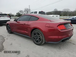2018 Ford Mustang EcoBoost with VIN 1FA6P8TH8J5113162, listed as a Copart auction lot 50378555 with 74,983 mi miles and Salvage Title. Bid and sale history available at DreamBid. Image 2.