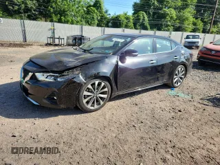 2020 Nissan Maxima Platinum with VIN 1N4AA6FV7LC367963, listed as a Copart auction lot 62032735 with 46,026 mi miles and Salvage title. Bid and sale history available at DreamBid. Image 1.