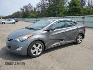 2013 Hyundai Elantra GLS with VIN 5NPDH4AE3DH259182, listed as a Copart auction lot 59868145 with 180,028 mi miles and Salvage title. Bid and sale history available at DreamBid. Image 1.