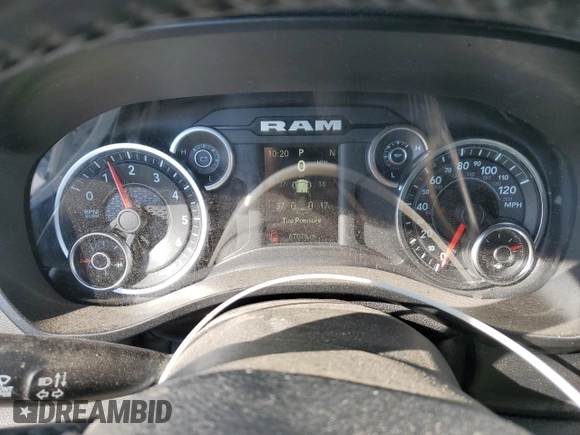 2021 Ram 1500 Big Horn with VIN 1C6SRFBT3MN796610, listed as a Copart auction lot 47459625 with 67,078 mi miles and Salvage title. Bid and sale history available at DreamBid. Image 9.