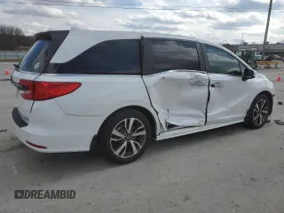 2023 Honda Odyssey Touring z VIN 5FNRL6H83PB006964, wystawiony jako Copart lot #89400635 z przebiegiem 29 254 mil mil oraz Szkody całkowita. Historia ofert i sprzedaży dostępna na DreamBid. Obrazek 3.