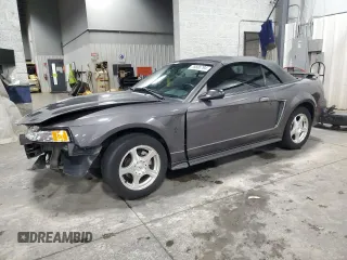 2003 Ford Mustang Deluxe z VIN 1FAFP44433F369534, wystawiony jako Copart lot #76606794 z przebiegiem 88 503 mil mil oraz Szkoda całkowita • Salvage title. Historia ofert i sprzedaży dostępna na DreamBid. Obrazek 1.