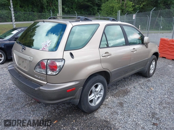 2002 Lexus RX 300 with VIN JTJGF10U220135180, listed as a IAAI auction lot 42646437 with 184,559 mi miles and . Bid and sale history available at DreamBid. Image 4.