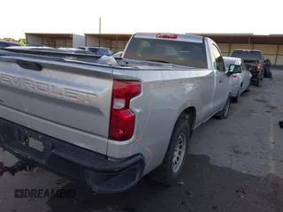 2021 Chevrolet Silverado 1500 Work Truck with VIN 3GCNWAEK0MG332803, listed as a IAAI auction lot 41258038 with 95,993 mi miles. Bid and sale history available at carsss.com. Image 4.