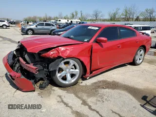 2012 Dodge Charger SXT with VIN 2C3CDXHG8CH136053, listed as a Copart auction lot 51967325 with 127,218 mi miles and Salvage Title. Bid and sale history available at carsss.com. Image 1.