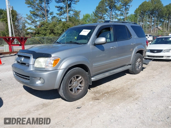 2007 Toyota Sequoia SR5 with VIN 5TDZT34A17S294129, listed as a IAAI auction lot 41880711 with 289,333 mi miles. Bid and sale history available at carsss.com. Image 17.