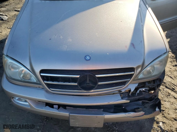 2005 Mercedes-Benz M-Class 5.0L with VIN 4JGAB75E65A531504, listed as a Copart auction lot 79095264 with NaN miles and Salvage Title. Bid and sale history available at carsss.com. Image 12.