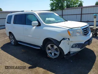 2013 Honda Pilot EX-L z VIN 5FNYF3H54DB012162, wystawiony jako IAAI lot #42465950 z przebiegiem 137 704 mil mil oraz . Historia ofert i sprzedaży dostępna na DreamBid. Obrazek 1.
