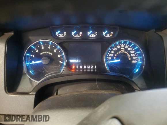 2011 Ford F-150 XL with VIN 1FTFW1CF3BFA90954, listed as a Copart auction lot 60242655 with 195,584 mi miles and Salvage title. Bid and sale history available at DreamBid. Image 9.