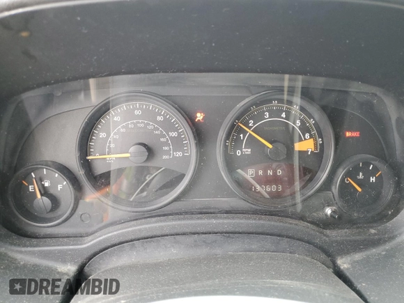 2017 Jeep Compass Sport with VIN 1C4NJCBB2HD132541, listed as a Copart auction lot 84755214 with 137,603 mi miles and Salvage Title. Bid and sale history available at carsss.com. Image 9.
