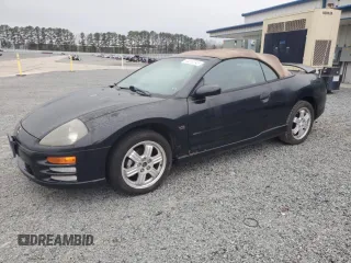 2001 Mitsubishi Eclipse GT with VIN 4A3AE85H31E023387, listed as a Copart auction lot 44310745 with 117,074 mi miles and Clean Title. Bid and sale history available at DreamBid. Image 1.