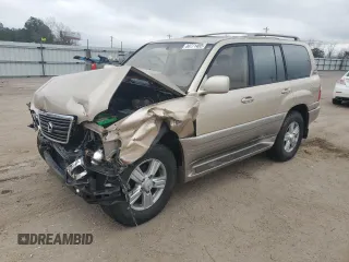 2000 Lexus LX 470 with VIN JT6HT00W5Y0103237, listed as a Copart auction lot 44771405 with 173,701 mi miles and Clean Title. Bid and sale history available at carsss.com. Image 1.
